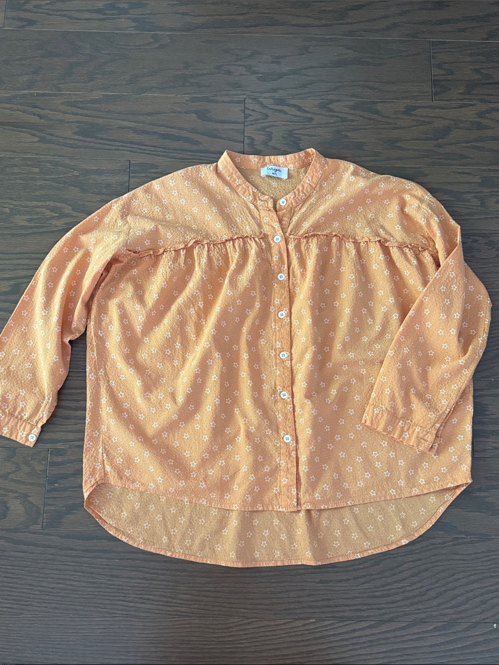 Wiya Tangerine and Stars Top